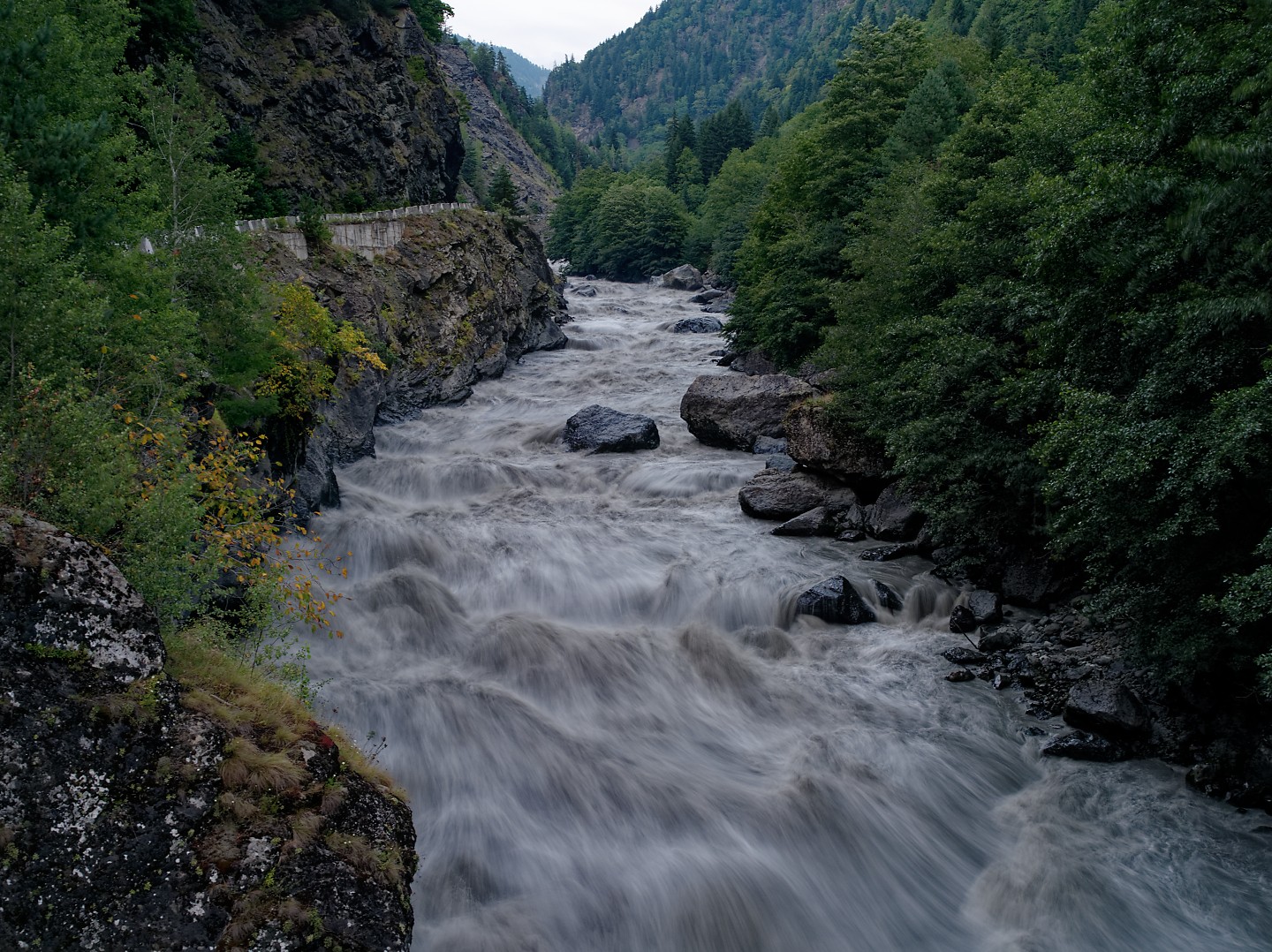 Фотография - река Ингури, автор - Андрей Петров