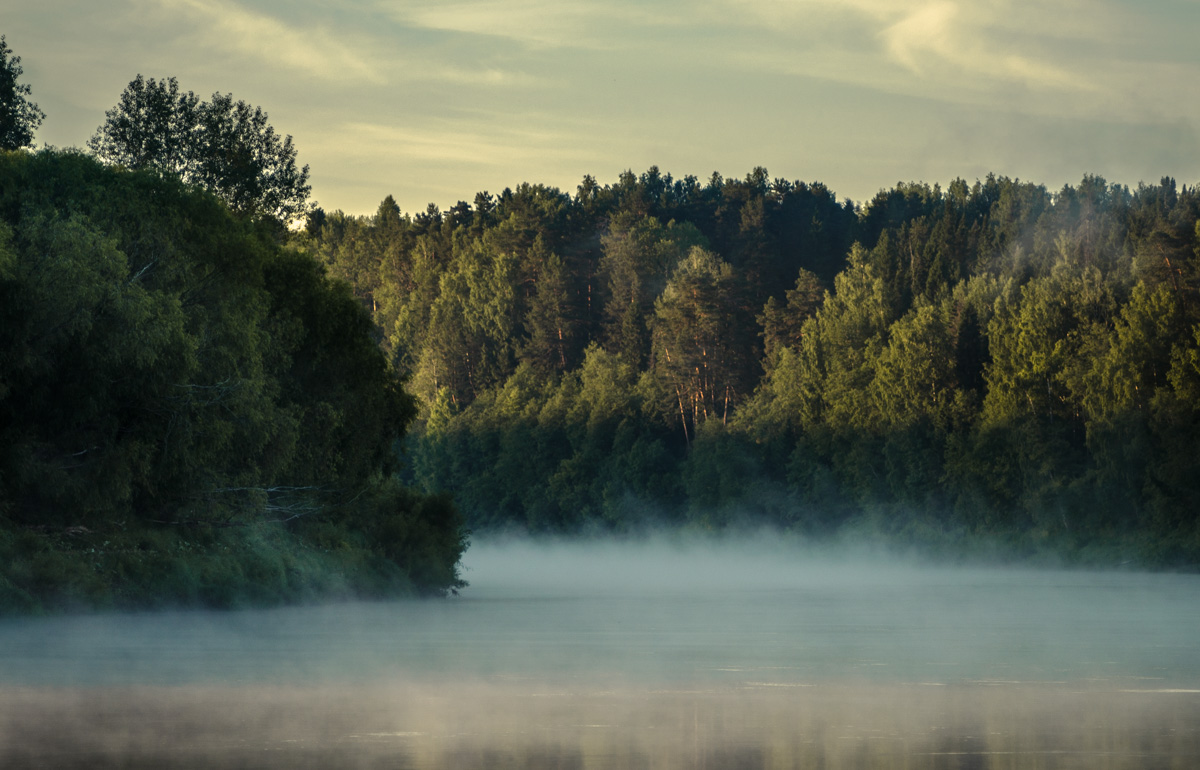 Фотография - Утро на реке, автор - Валентин Котляров