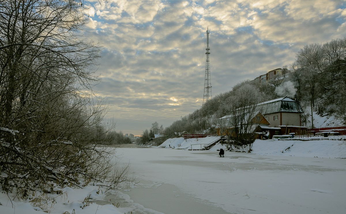 Фотография - Зимний вечер, автор - Валентин Котляров