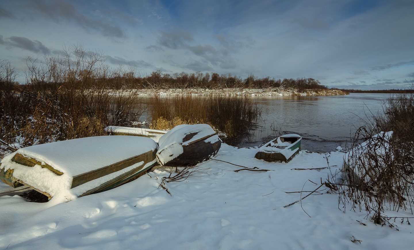 Фотография - Первый визит зимы, автор - Валентин Котляров