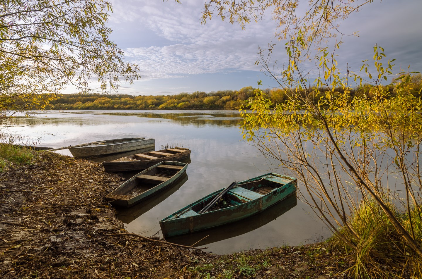 Фотография - Осень на р.Чепце, автор - Валентин Котляров