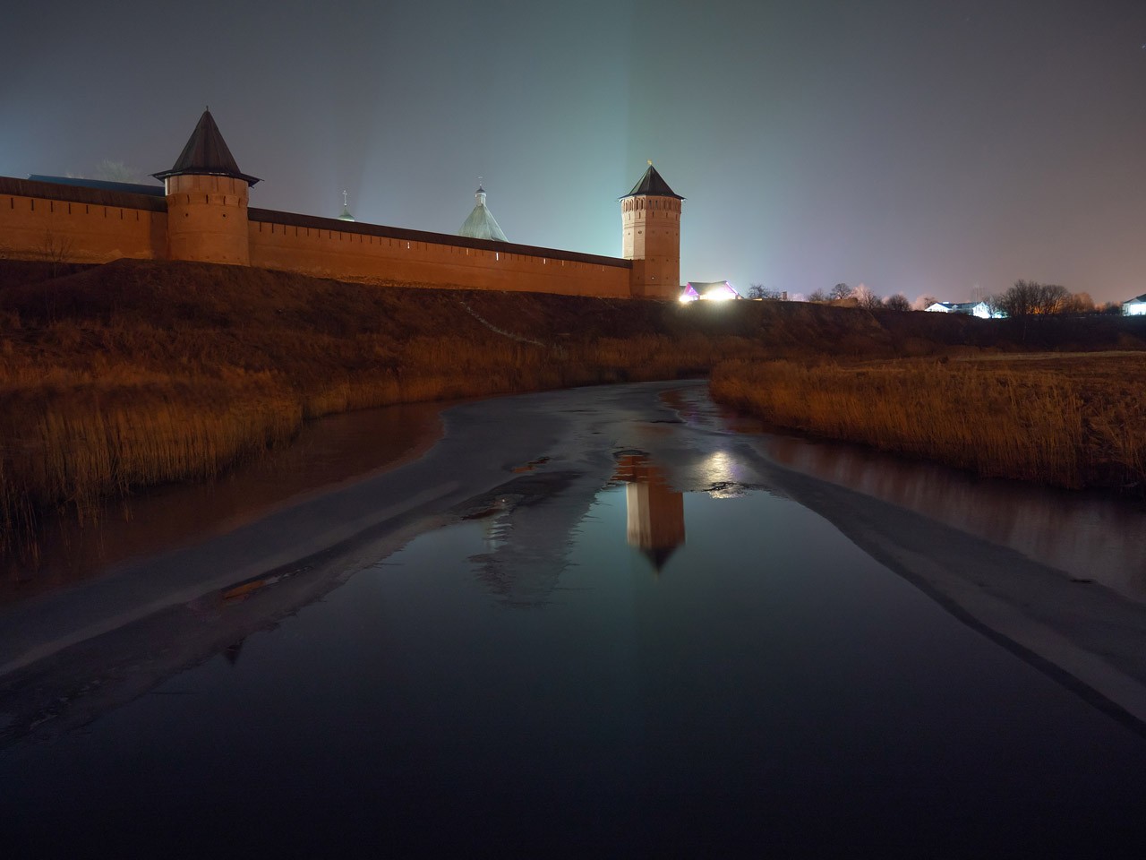 Фотография - Суздаль, январь 2020, ночной вариант, автор - Артем Кашканов