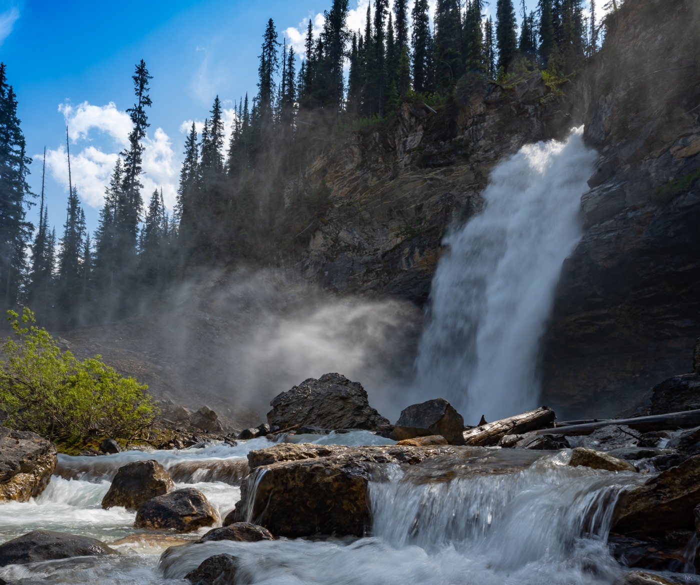 Фотография - Смеющийся водопад или Laughing falls, автор - Nick